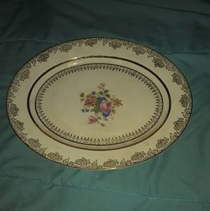 Antique Vogue Dinnerware guaranteed 22k gold